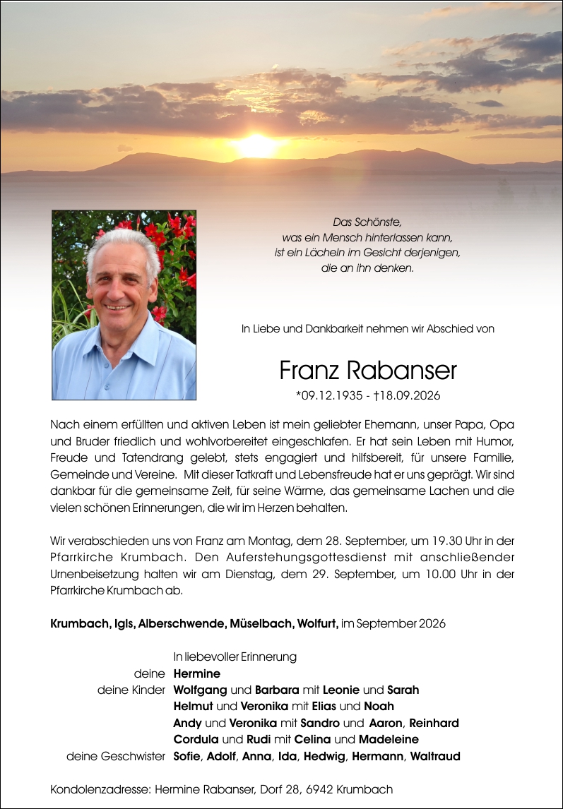 Franz Rabanser